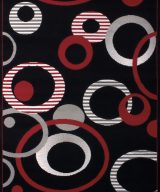 United Weavers Dallas Black Rug