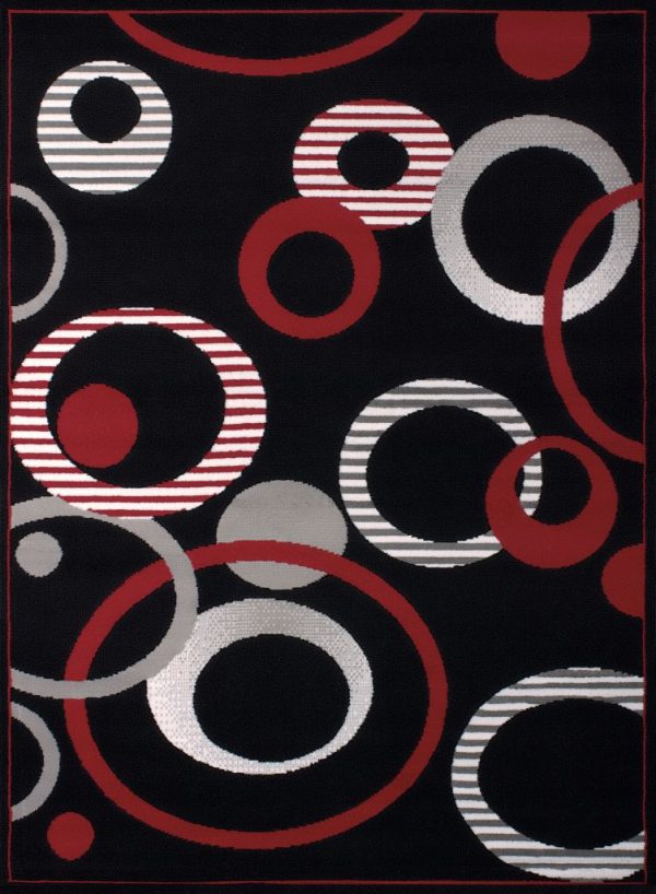 United Weavers Dallas Black Rug