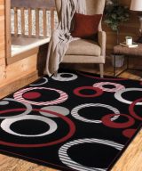 United Weavers Dallas Black Rug
