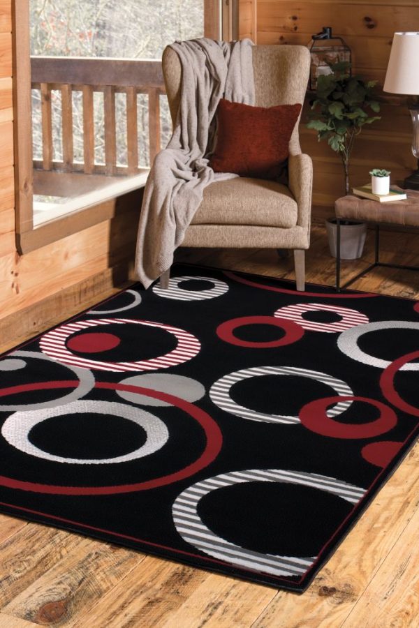 United Weavers Dallas Black Rug