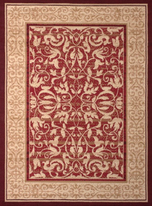 United Weavers Dallas Red Rug