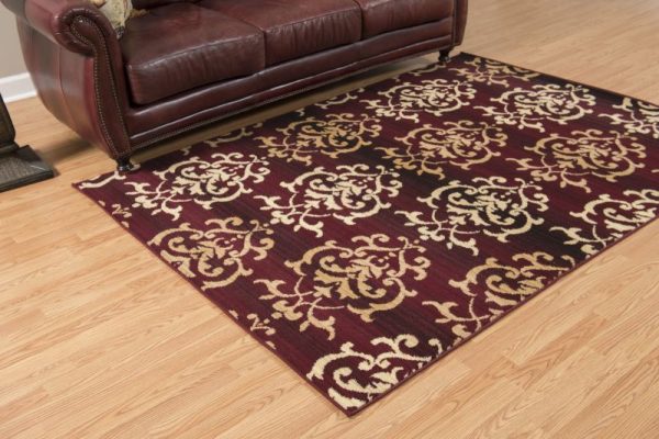 United Weavers Dallas Burgundy Rug