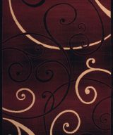 United Weavers Dallas Burgundy Rug