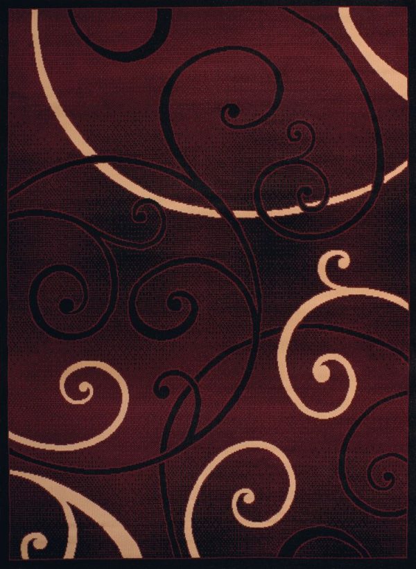 United Weavers Dallas Burgundy Rug