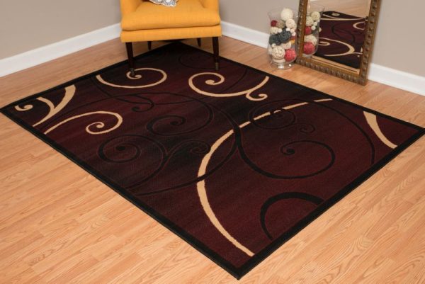United Weavers Dallas Burgundy Rug