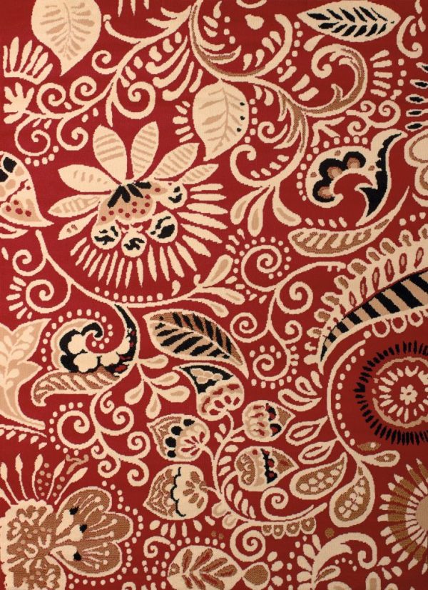 United Weavers Dallas Red Rug