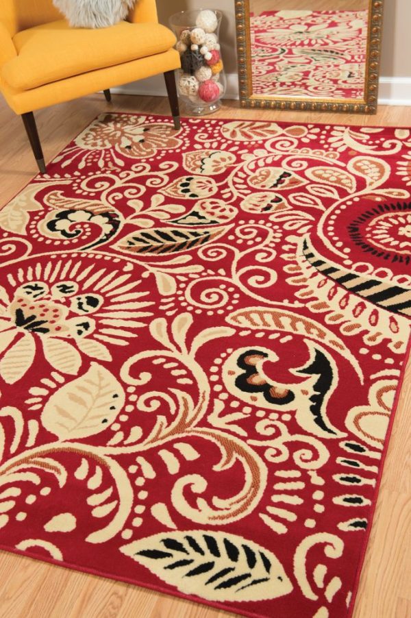 United Weavers Dallas Red Rug