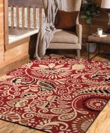 United Weavers Dallas Red Rug