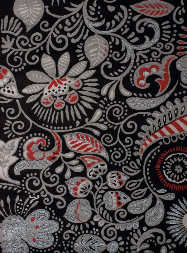 United Weavers Dallas Black Rug