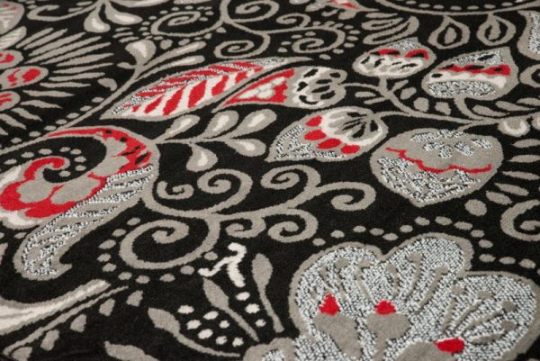 United Weavers Dallas Black Rug