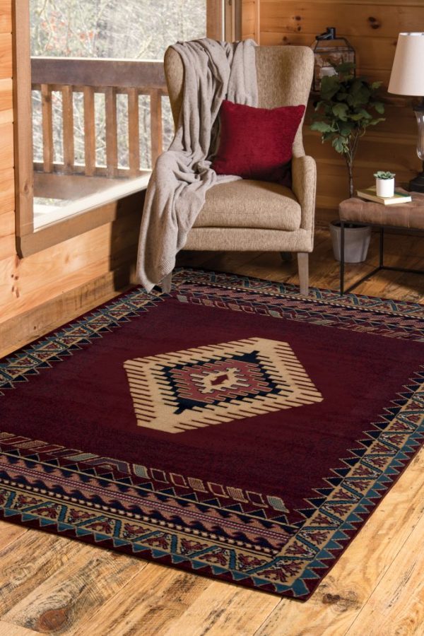United Weavers Manhattan Burgundy Rug