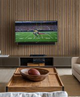 MSI Acoustic Wood Slat - Natural Acoustic Wood Slat Panels 9.5 in x 94.5 in