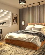MSI Acoustic Wood Slat - Natural Acoustic Wood Slat Panels 9.5 in x 94.5 in