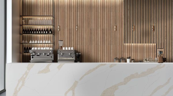 MSI Acoustic Wood Slat - Natural Acoustic Wood Slat Panels 9.5 in x 94.5 in
