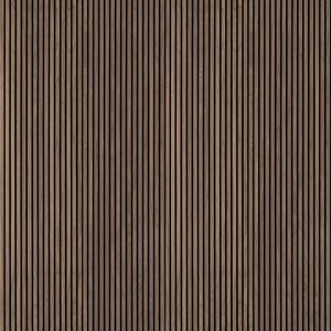 MSI Acoustic Wood Slat - Tawny Acoustic Wood Slat Panels 9.5 in x 120 in