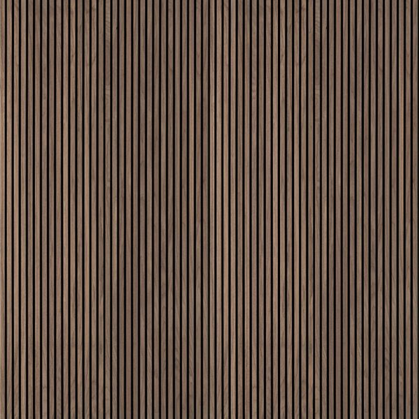 MSI Acoustic Wood Slat - Tawny Acoustic Wood Slat Panels 9.5 in x 94.5 in