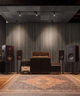 MSI Acoustic Wood Slat - Umber Acoustic Wood Slat Panels 9.5 in x 120 in