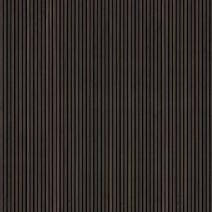 MSI Acoustic Wood Slat - Umber Acoustic Wood Slat Panels 9.5 in x 120 in