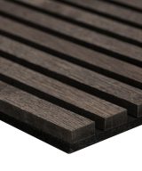 MSI Acoustic Wood Slat - Umber Acoustic Wood Slat Panels 9.5 in x 120 in