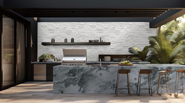 MSI Quartzite Countertops - Acquatic