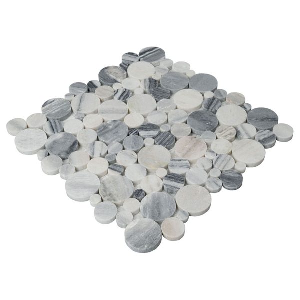 MSI Alaska Gray Pebble Polished 10mm