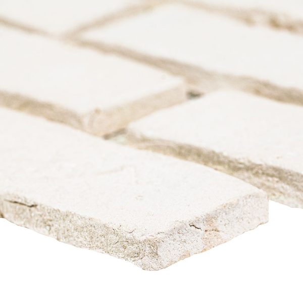 MSI BrickStaks® Alpine White Clay Brick Tile