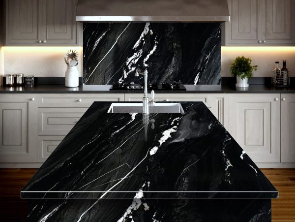 MSI Quartzite Countertops - Andes Black
