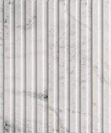 MSI Arabescato Venato White Tile 4x12 Slat Honed