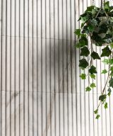 MSI Arabescato Venato White Tile 4x12 Slat Honed