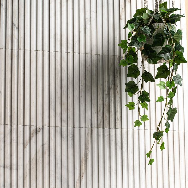 MSI Arabescato Venato White Tile 4x12 Slat Honed