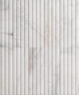 MSI Arabescato Venato White Tile 4x12 Slat Honed