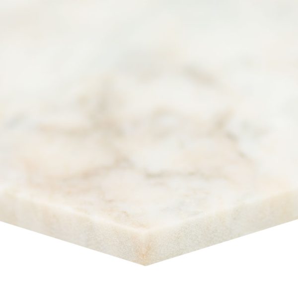 MSI Arabescato Venato 8" Hexagon Honed