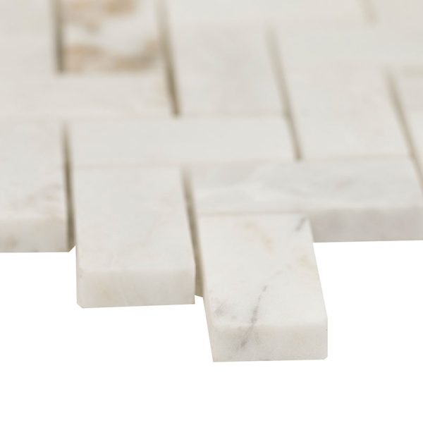 MSI ArabescatoVenatoWhite 1x2Herringbone Hon
