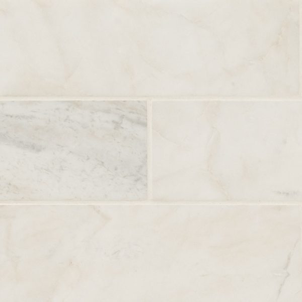 MSI Arabescato Venato White 4x12 Hon