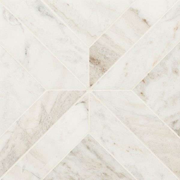 MSI Arabescato Venato White Argyle Pat