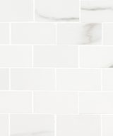 MSI Aria Bianco 2X4 Mosaic Polished