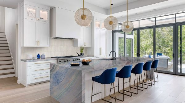 MSI Quartzite Countertops - Azul Macaubas