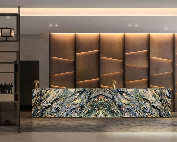 MSI Quartzite Countertops - Azul Treasure