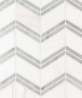 MSI Bianco Dolomite Chevron Polished