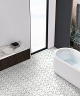 MSI Bianco Dolomite Geometrica Polished