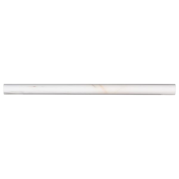 MSI Bianco Dolomite Pencil Molding Pol
