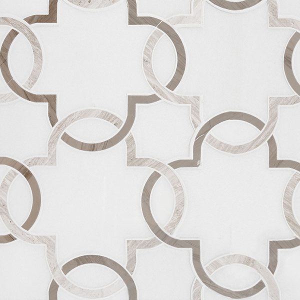 MSI Bianco Quatrefoil Polished 10mm