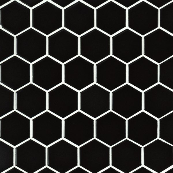 MSI Black 2" Hexagon Matte