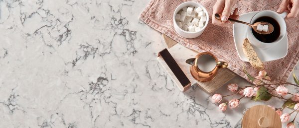 MSI Quartz - Blanca Arabescato