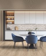 MSI Acoustic Wood Slat - Blonde Acoustic Wood Slat Panels 9.5 in x 94.5 in