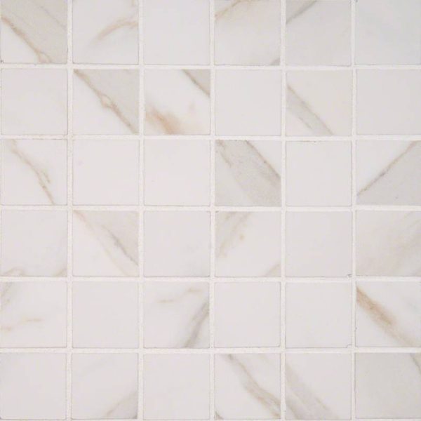 MSI PIETRA CALACATTA 2X2 MOSAIC POLISHED