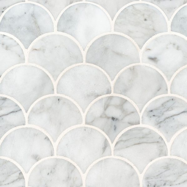 MSI Calacatta Blanco Scallop Polished