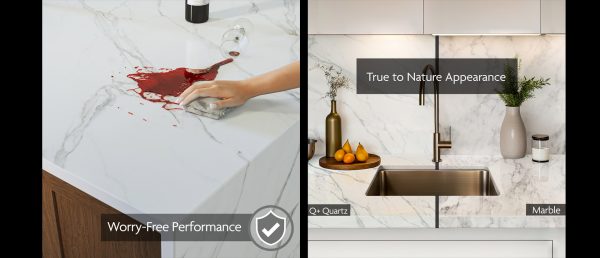 MSI Quartz - Calacatta Castana