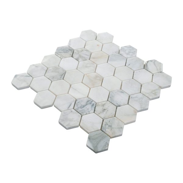 MSI Calacatta Cressa 2"Hexagon Honed