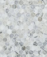 MSI Calacatta Cressa 2"Hexagon Honed